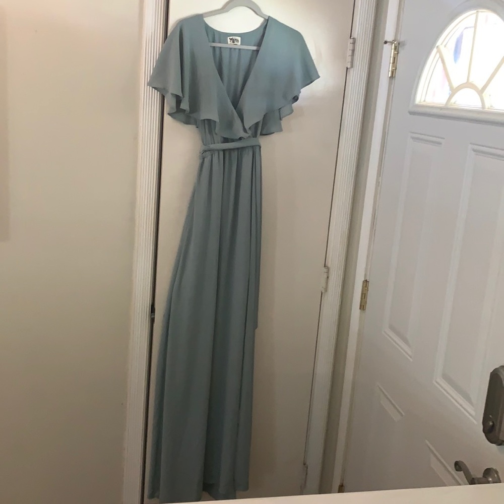 Sage colored Maxi Dress Show me your MuMu